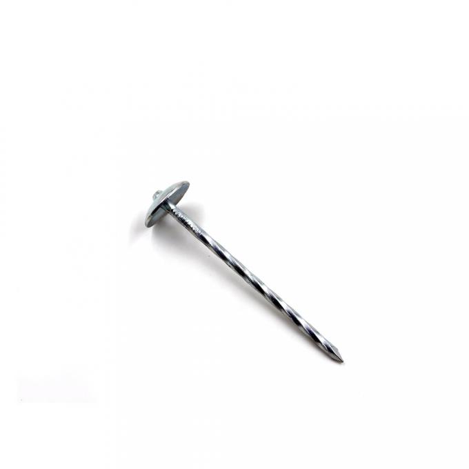 2 inch Galvanized Roofing Nails With Umbrella Head For Construction