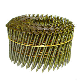 15 Degree .120''*3-1/2'' Bright Finish Screw Shank Pallet Coil Nails