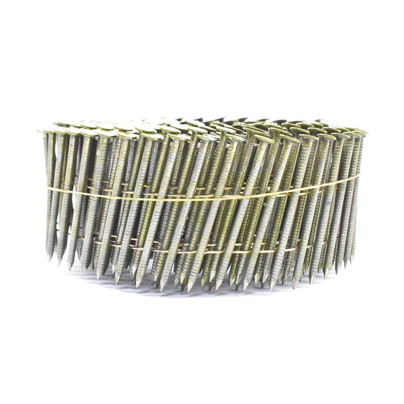 Q235 Round Head 15 Degree Wire Collated Pallet Coil Nails