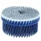 Plastic Coil Nails Bright Finish 2 Inch Galvanized Nails , Round Head Ring Shank Nails For Nail Gun