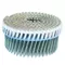 Dome Head 15D Plastic Coil Nails Smooth / Screw / Ring Shank Available