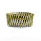 2.5MM*50MM Bright Yellow Coated Diamond Point Galvanized Coil Nails