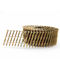 Electric Galvanized Ring Shank Pallet Coil Nails For Pallet / Furniture / Decoration 1-1/4" x .092''