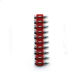High Speed Concrete Coated Nails Gas Nailer Flat / Checkered Head Founded
