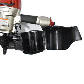 Coil Nail Gun CN80 Nails Length 50-80mm Red Color  Finish Brad Air Nailer 18 Gauge Brad Nail Gun