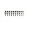 3.0mm*27mm Smooth Shank Mechanical Galvanized Concrete Coated Nails Plastic