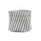 2.8mm*75mm Flat Head / Checked Head Hot Dip Galvanized Pallet Coil Nails
