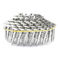 Q195 2-1/4''x.120'' Diamond Point Stainless Steel Coil Roofing Nails For Construction