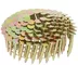 15 Degrees Hot Dipped Coil Nails Round Head Ring Shank For Construction