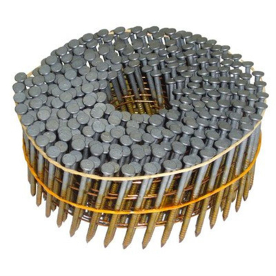 2''x.099'' Diamond Point Hot dipped Galvanized  Screw / Ring / Smooth Shank  Pallet Coil Nails