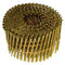 2.5 in. x 0.99 in. 15 Degree Ring Shank Coil Nails Q235 M2.1-M4.0 painted pallet Coil Nail for pallets lowest price