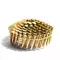 Smooth Shank Coil Roofing Nails Diamond Point Round Head 120 * 60 Packing